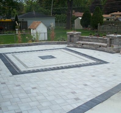 brick paver patio